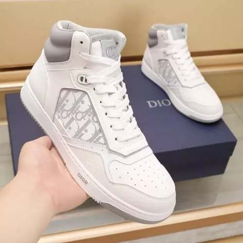 Replica Christian Dior High Top Shoes For Men #1285219 $96.00 USD for Wholesale