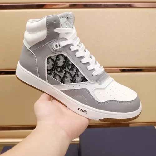 Replica Christian Dior High Top Shoes For Men #1285223 $96.00 USD for Wholesale