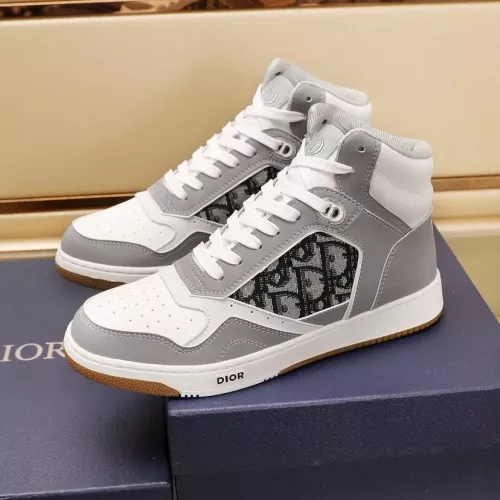 Replica Christian Dior High Top Shoes For Men #1285223 $96.00 USD for Wholesale