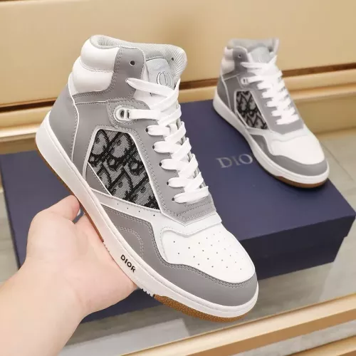 Replica Christian Dior High Top Shoes For Men #1285223 $96.00 USD for Wholesale