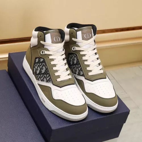 Replica Christian Dior High Top Shoes For Men #1285227 $96.00 USD for Wholesale