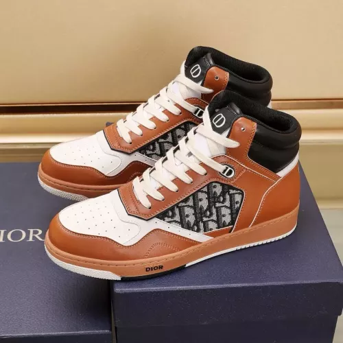 Replica Christian Dior High Top Shoes For Men #1285229 $96.00 USD for Wholesale