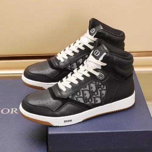 Replica Christian Dior High Top Shoes For Men #1285230 $96.00 USD for Wholesale