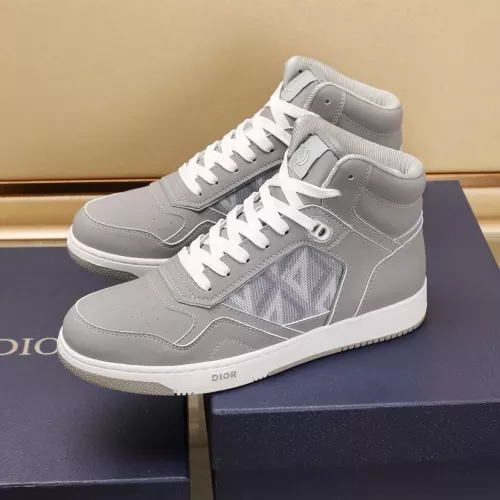 Replica Christian Dior High Top Shoes For Men #1285233 $96.00 USD for Wholesale