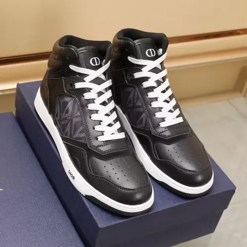 Replica Christian Dior High Top Shoes For Men #1285234 $96.00 USD for Wholesale