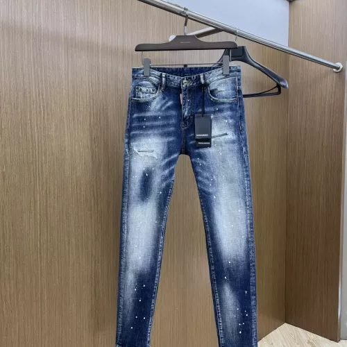 Replica Dsquared Jeans For Men #1285308 $60.00 USD for Wholesale