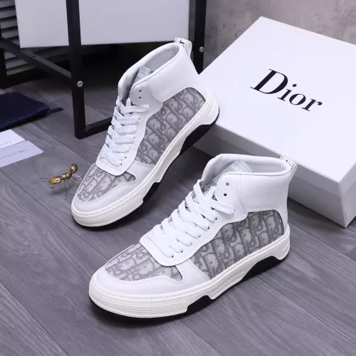 Cheap Christian Dior High Top Shoes For Men #1285430, $$80.00 USD On Christian Dior High Top Shoes