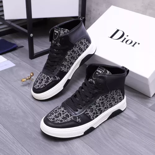 Cheap Christian Dior High Top Shoes For Men #1285433, $$80.00 USD On Christian Dior High Top Shoes