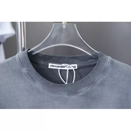 Replica Alexander Wang T-Shirts Long Sleeved For Unisex #1285448 $42.00 USD for Wholesale