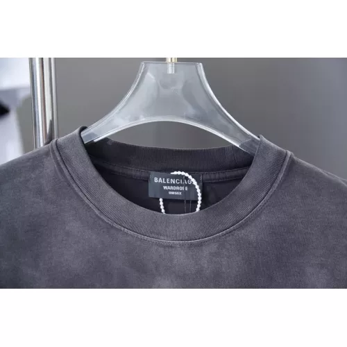 Replica Balenciaga T-Shirts Long Sleeved For Unisex #1285472 $40.00 USD for Wholesale