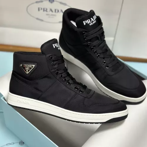 Cheap Prada High Top Shoes For Men #1285536, $$88.00 USD On Prada High Top Shoes