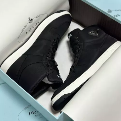 Replica Prada High Top Shoes For Men #1285536 $88.00 USD for Wholesale