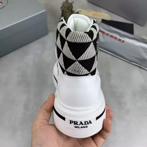 Replica Prada High Top Shoes For Men #1285537 $108.00 USD for Wholesale