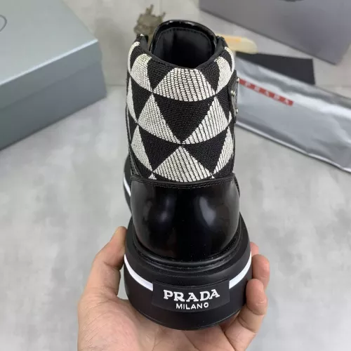 Replica Prada High Top Shoes For Men #1285538 $108.00 USD for Wholesale