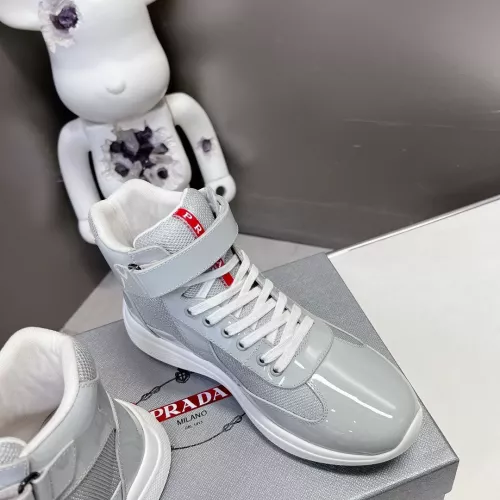 Replica Prada High Top Shoes For Men #1285541 $122.00 USD for Wholesale