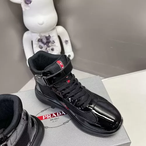 Replica Prada High Top Shoes For Men #1285561 $122.00 USD for Wholesale