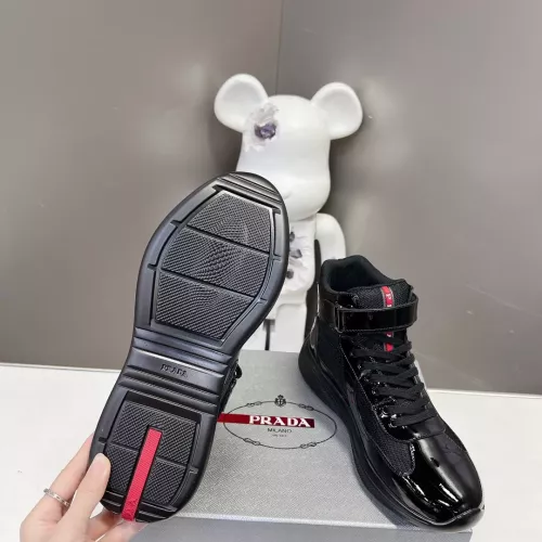 Replica Prada High Top Shoes For Women #1285562 $122.00 USD for Wholesale