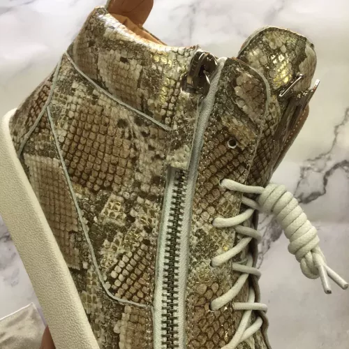 Replica Giuseppe Zanotti High Tops Shoes For Men #1285590 $102.00 USD for Wholesale