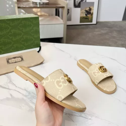 Replica Gucci Slippers For Women #1285592 $82.00 USD for Wholesale