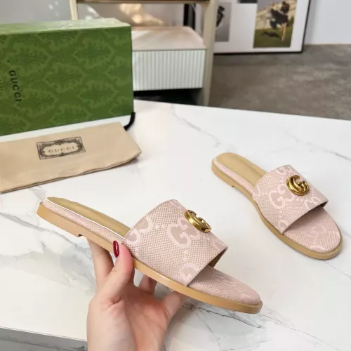 Replica Gucci Slippers For Women #1285593 $82.00 USD for Wholesale