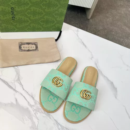 Replica Gucci Slippers For Women #1285596 $82.00 USD for Wholesale