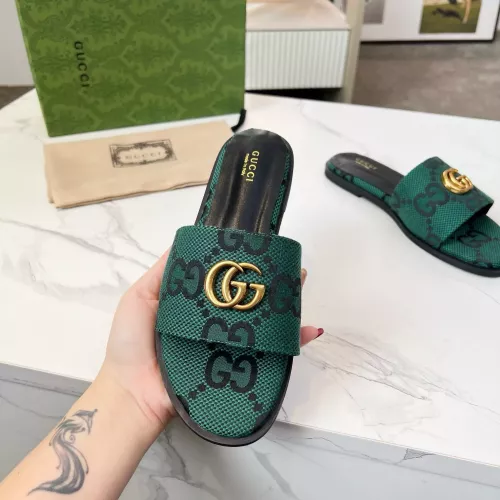 Replica Gucci Slippers For Women #1285601 $82.00 USD for Wholesale