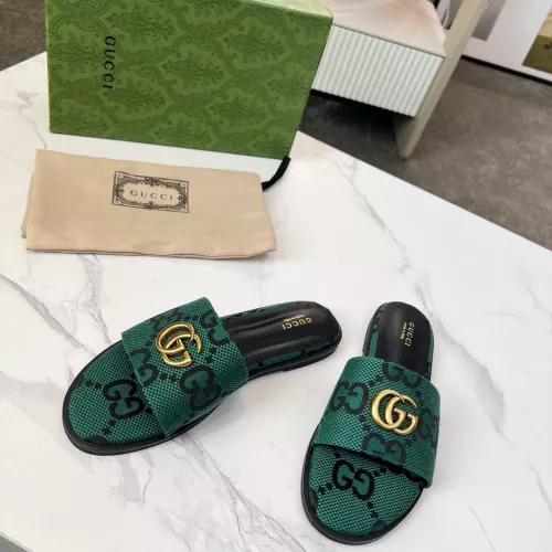 Replica Gucci Slippers For Women #1285601 $82.00 USD for Wholesale