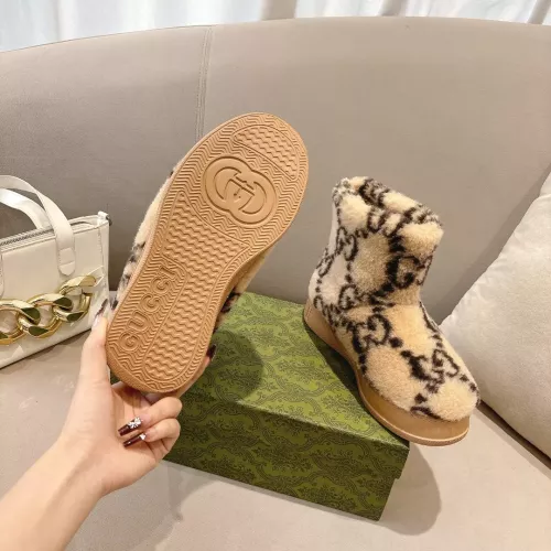 Replica Gucci Boots For Women #1285621 $122.00 USD for Wholesale