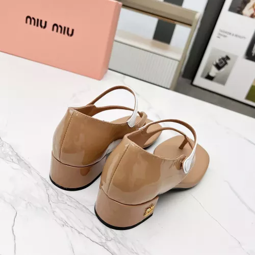 Replica MIU MIU Sandal For Women #1285622 $80.00 USD for Wholesale