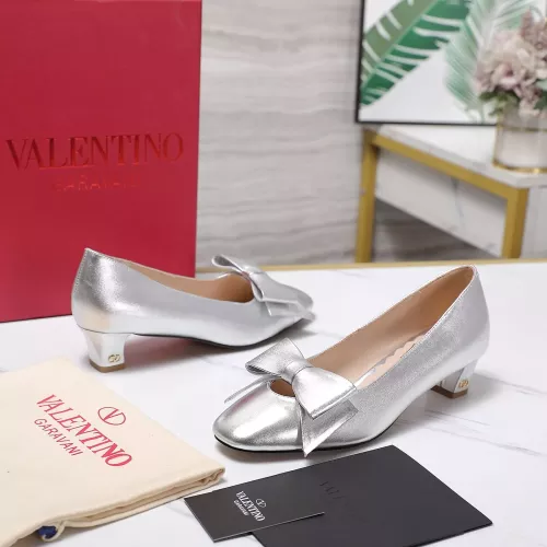 Replica Valentino High-Heeled Shoes For Women #1285663 $112.00 USD for Wholesale