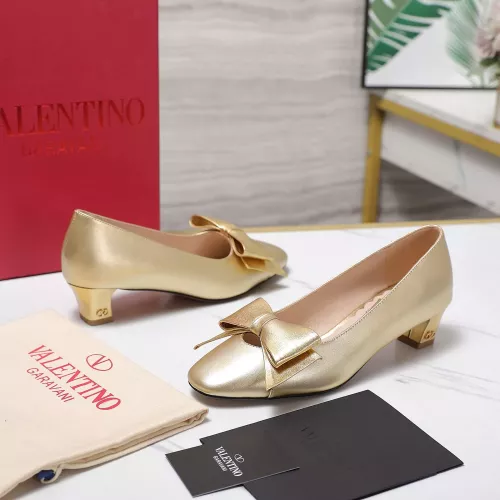 Replica Valentino High-Heeled Shoes For Women #1285665 $112.00 USD for Wholesale