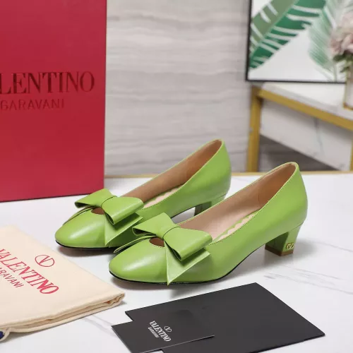 Cheap Valentino High-Heeled Shoes For Women #1285668, $$112.00 USD On Valentino High-Heeled Shoes