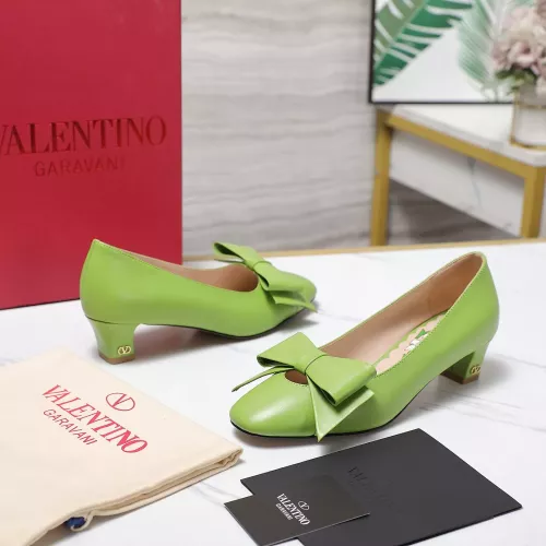 Replica Valentino High-Heeled Shoes For Women #1285668 $112.00 USD for Wholesale