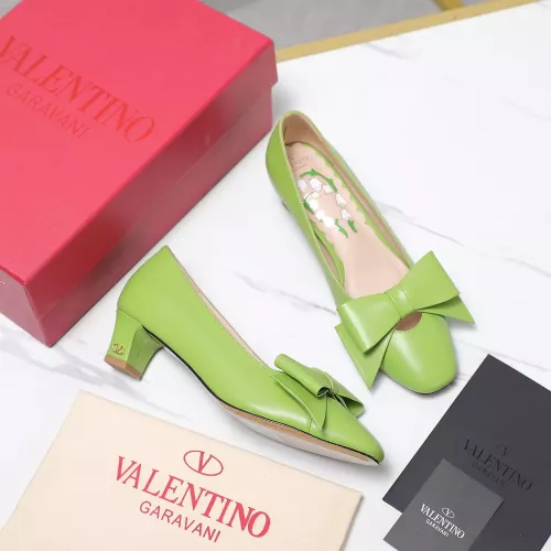 Replica Valentino High-Heeled Shoes For Women #1285668 $112.00 USD for Wholesale