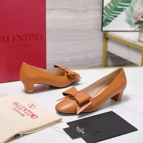 Replica Valentino High-Heeled Shoes For Women #1285671 $112.00 USD for Wholesale