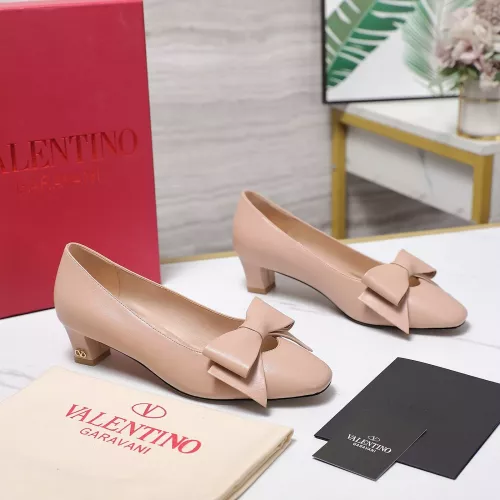 Replica Valentino High-Heeled Shoes For Women #1285673 $112.00 USD for Wholesale