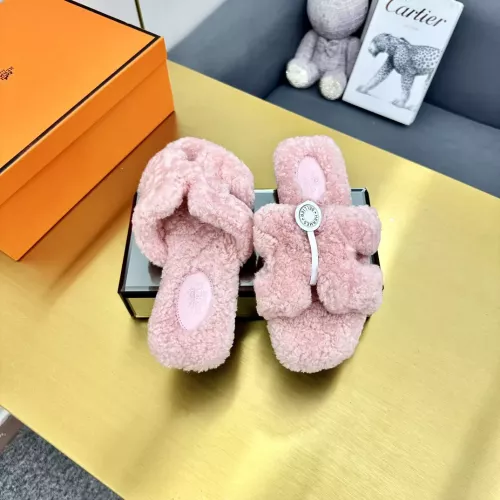 Replica Hermes Slippers For Women #1285694 $96.00 USD for Wholesale