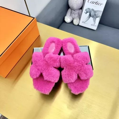 Replica Hermes Slippers For Women #1285696 $96.00 USD for Wholesale