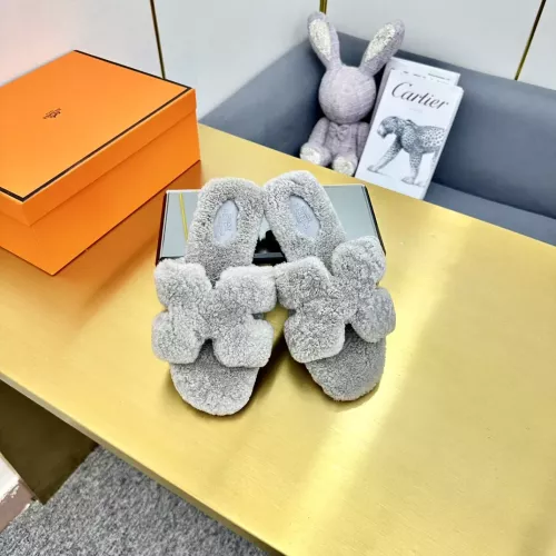 Replica Hermes Slippers For Women #1285703 $96.00 USD for Wholesale