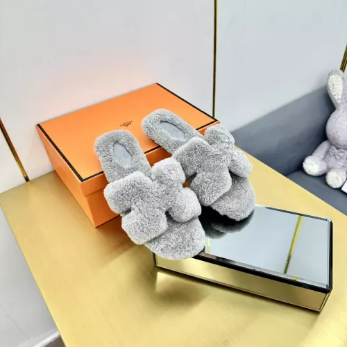 Replica Hermes Slippers For Women #1285703 $96.00 USD for Wholesale