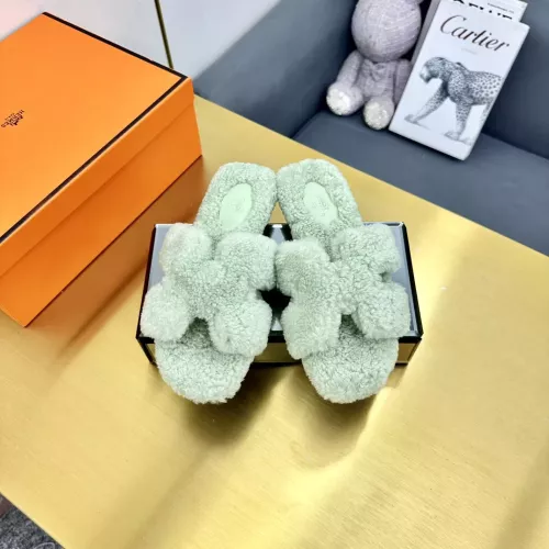 Replica Hermes Slippers For Women #1285718 $96.00 USD for Wholesale