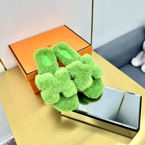 Replica Hermes Slippers For Women #1285722 $96.00 USD for Wholesale