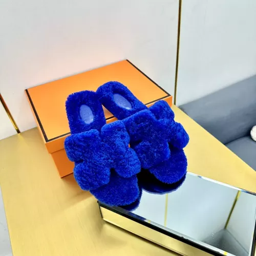 Replica Hermes Slippers For Women #1285728 $96.00 USD for Wholesale