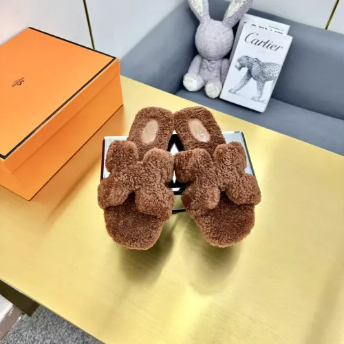 Replica Hermes Slippers For Women #1285730 $96.00 USD for Wholesale