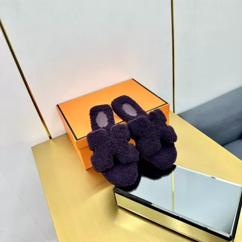 Replica Hermes Slippers For Women #1285733 $96.00 USD for Wholesale