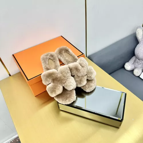 Replica Hermes Slippers For Women #1285750 $96.00 USD for Wholesale