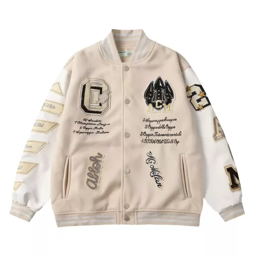 Cheap Off-White Jackets Long Sleeved For Unisex #1285771, $$80.00 USD On Off-White Jackets