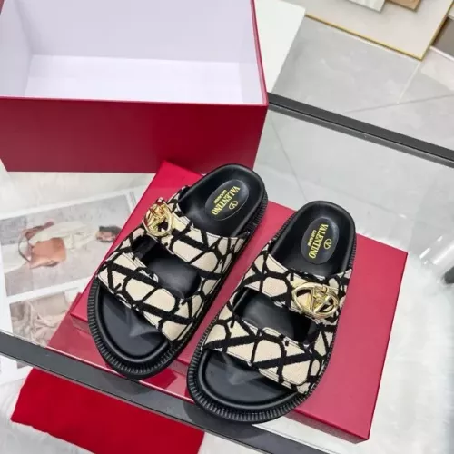 Replica Valentino Slippers For Women #1285803 $85.00 USD for Wholesale