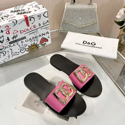 Cheap Dolce &amp; Gabbana D&amp;G Slippers For Women #1285853, $$68.00 USD On Dolce &amp; Gabbana D&amp;G Slippers