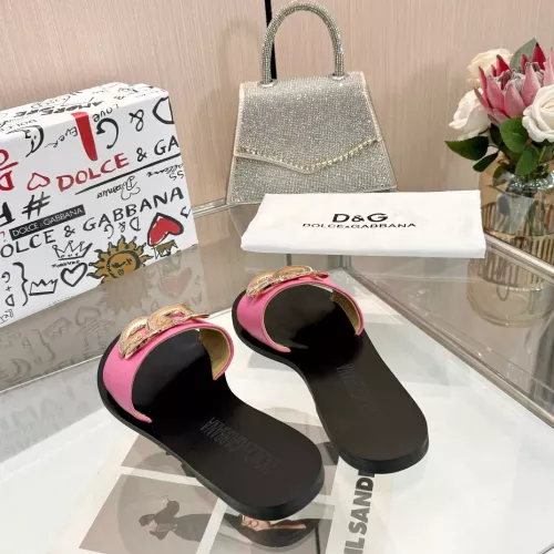 Replica Dolce & Gabbana D&G Slippers For Women #1285853 $68.00 USD for Wholesale